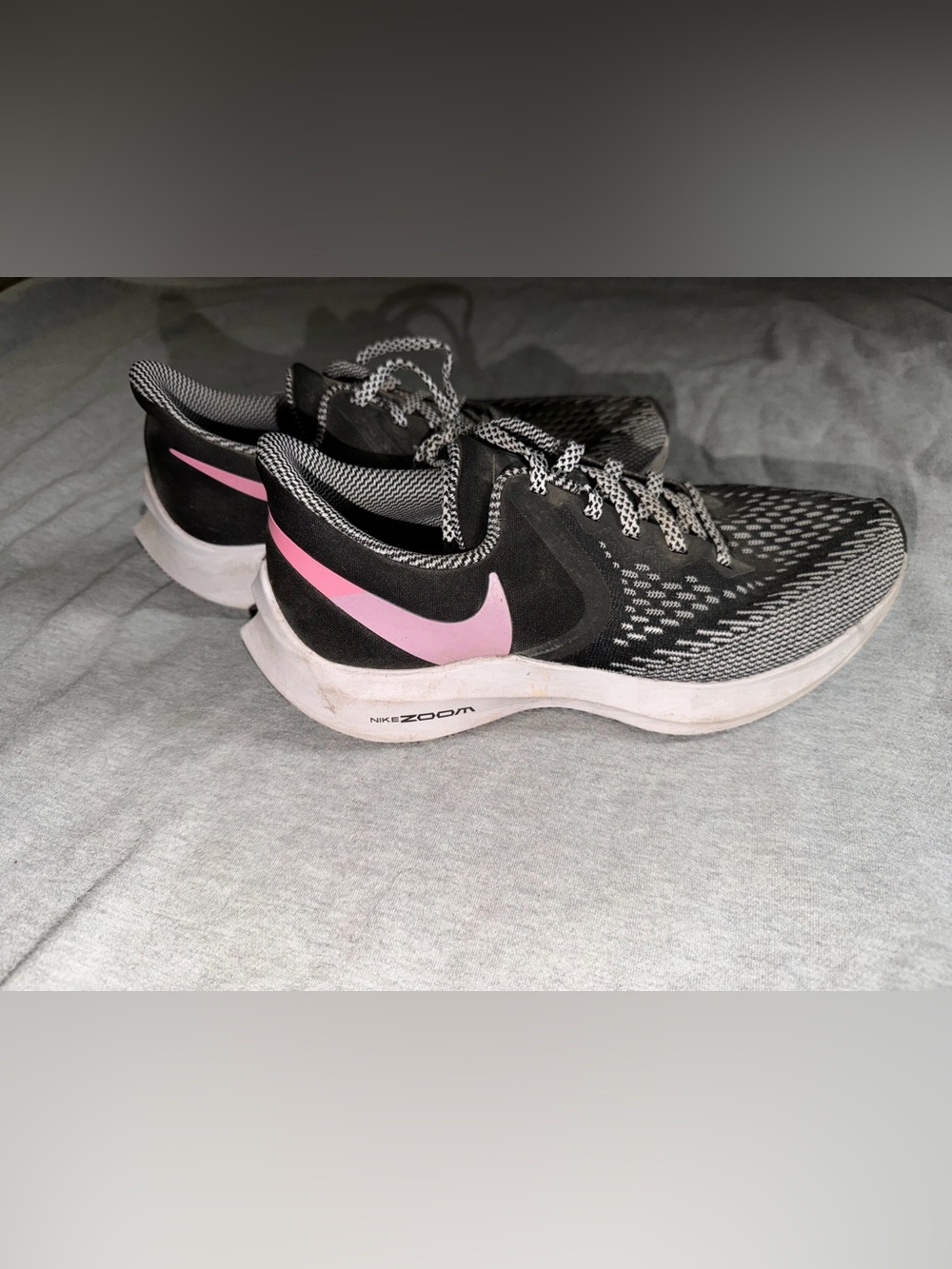 Nike Women's Black & Pink Running Sneakers